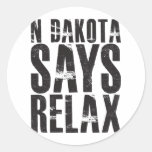 Dakota del Norte dice se relaja Etiquetas