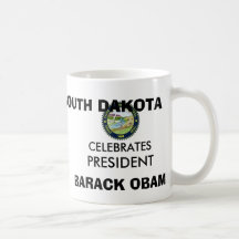 DAKOTA DEL SUR celebra los recuerdos de presidente Tazas De Café