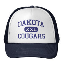 Dakota - pumas - High School secundaria - Macomb M Gorras De Camionero