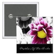 Dalia de color rosa oscuro pins