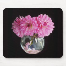 Dalia rosada Mousepad