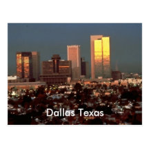 Dallas Tejas Postales