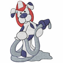 Dalmatian del bombero polo