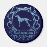 Dalmatian resistido con clase imán
