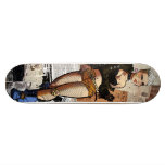 Dama de Decoupage Monopatin Personalizado
