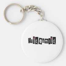 Dama de honor llavero personalizado