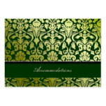Damasco/alojamientos de la flora del peridot de Pi tarjetas de negocio