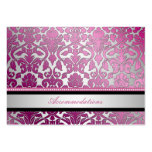 Damasco/alojamientos rosados polvorientos de la fl tarjetas de negocio