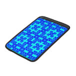 Damasco azul y ciánico de su estilo femenino del v funda macbook air