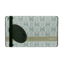 Damasco azul y verde powis icase