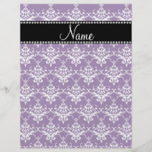 Damasco blanco púrpura conocido personalizado tarjetas publicitarias
