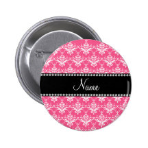 Damasco blanco rosado conocido personalizado pins