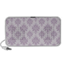 Damasco de la lavanda altavoces