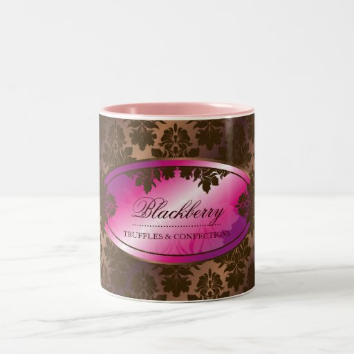 damasco de la trufa de 311-Sweet Blackberry Tazas De Café