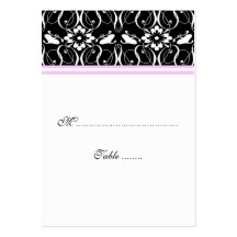 Damasco del Victorian de la tarjeta del lugar de l Tarjetas De Negocios