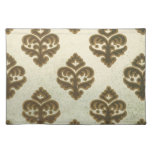 Damasco del vintage manteles individuales