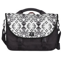 Damasco elegante bolsa para ordenador