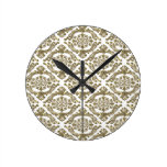 damasco en fondo cambiable relojes