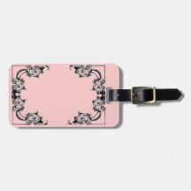 DAMASCO NEGRO DEL VINTAGE Y ROSADO FLORAL