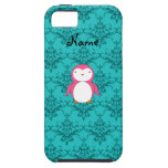 Damasco rosado conocido personalizado de la turque iPhone 5 coberturas