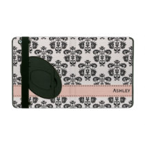 Damasco rosado y negro powis icase