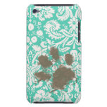 Damasco verde de Seafoam del dueño divertido del m iPod Case-Mate Cárcasas