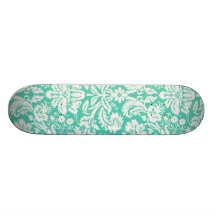 Damasco verde de Seafoam Monopatin Personalizado