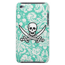 Damasco verde Rogelio alegre de Seafoam Case-Mate iPod Touch Funda