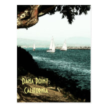 Dana Point, California Tarjeta Postal