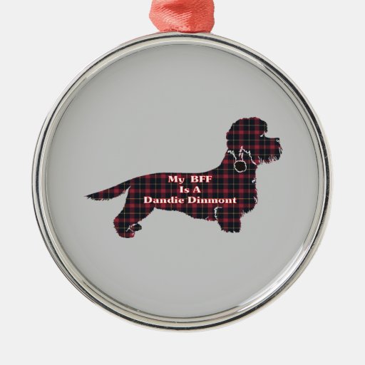 Dandie Dinmont Terrier BFF Adornos De Navidad