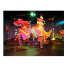 Danza cubana tarjeta postal