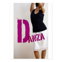 Danza: danza tarjeta postal