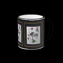 Danza de la grúa, tazas