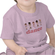 Danza de las bailarinas camisetas
