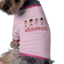 Danza de las bailarinas ropa para mascota