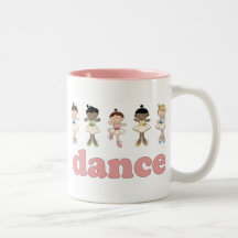 Danza de las bailarinas taza