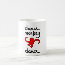 danza de mono de la danza taza