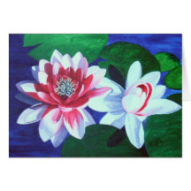 Danza de Waterlily Felicitacion