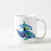 Danza del delfín taza