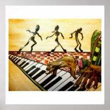 danza del piano poster