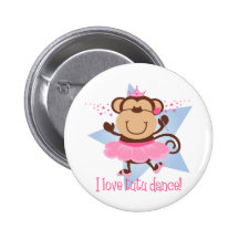 Danza del tutú del amor del mono pin