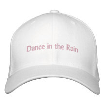 Danza en el gorra de la lluvia gorras bordadas