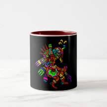 Danza maya del trance tazas