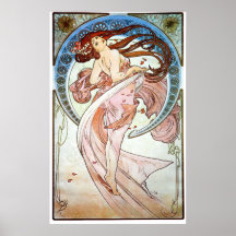 Danza, Mucha Poster