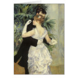 Danza por Renoir, arte de la ciudad del impresioni Tarjeta
