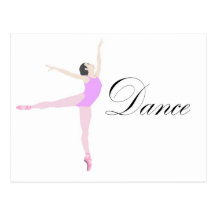 danza tarjeta postal