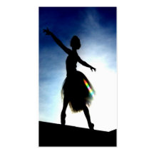 danza tarjetas de visita