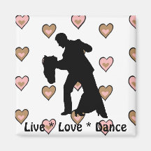 Danza viva del amor - imán de los pares del salón 