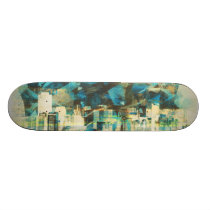 darkside oxidado del paisaje de San Francisco del  patineta