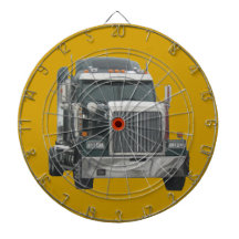 Dartboard del tractor del camión